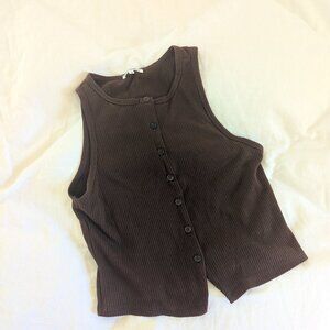 Reformation ribbed tank